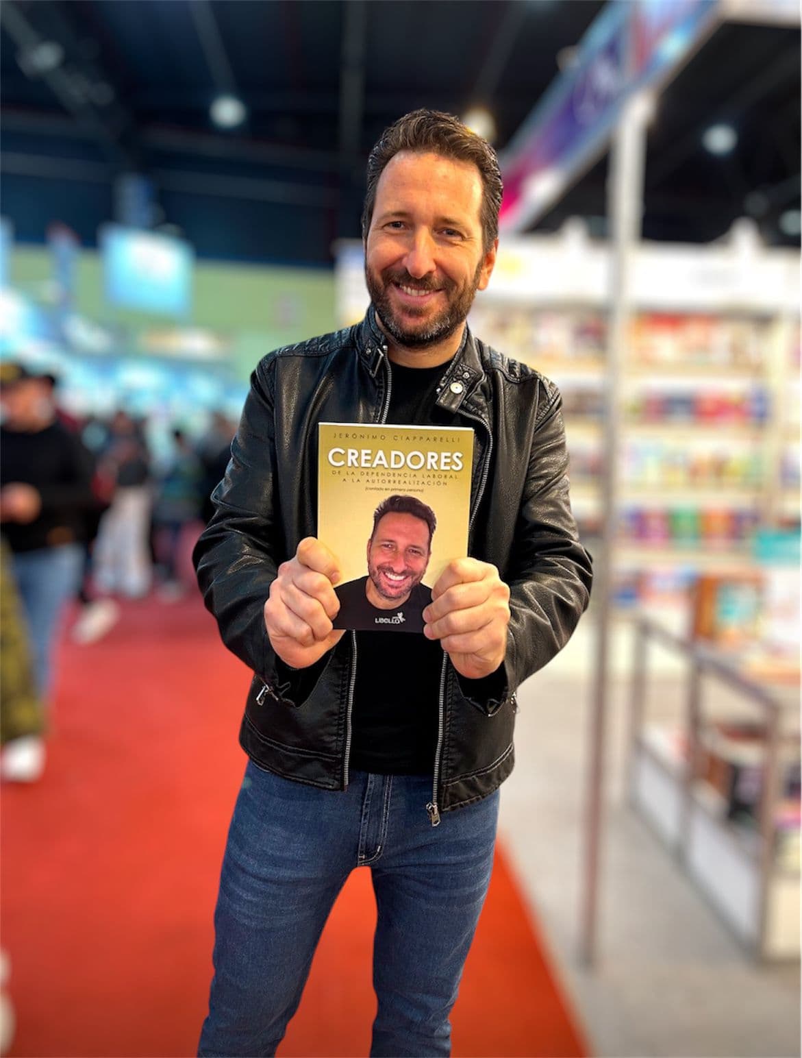 Jerónimo Ciapparelli y su presentación del libro creadores